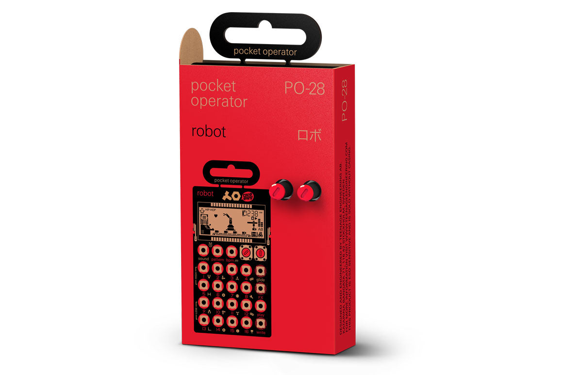 Teenage Engineering PO-28 robot - DJ TechTools