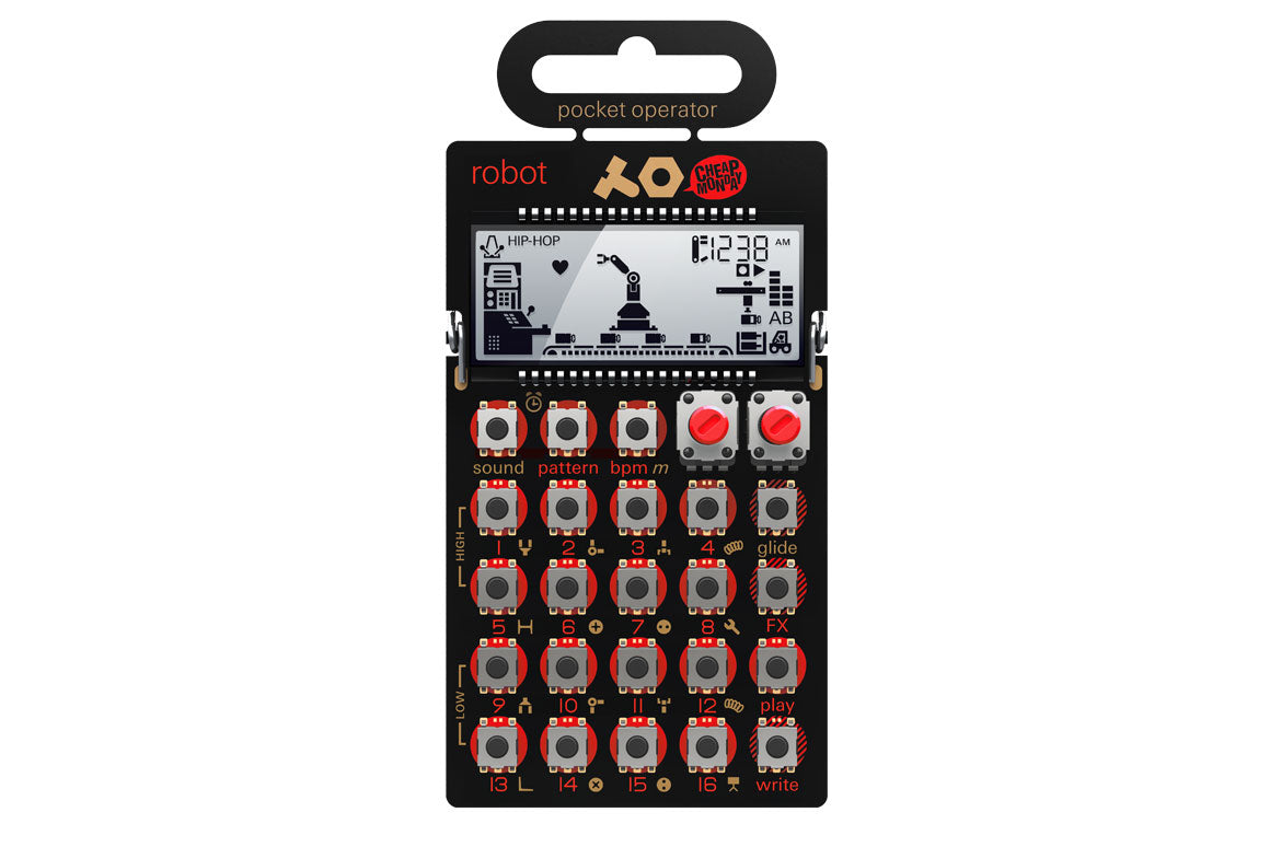 Teenage Engineering PO-28 robot - DJ TechTools