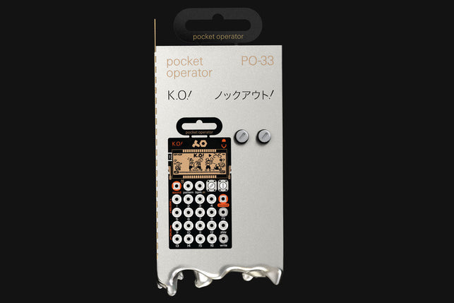 Teenage Engineering Pocket Operator PO-33 KO! & PO-35 Speak