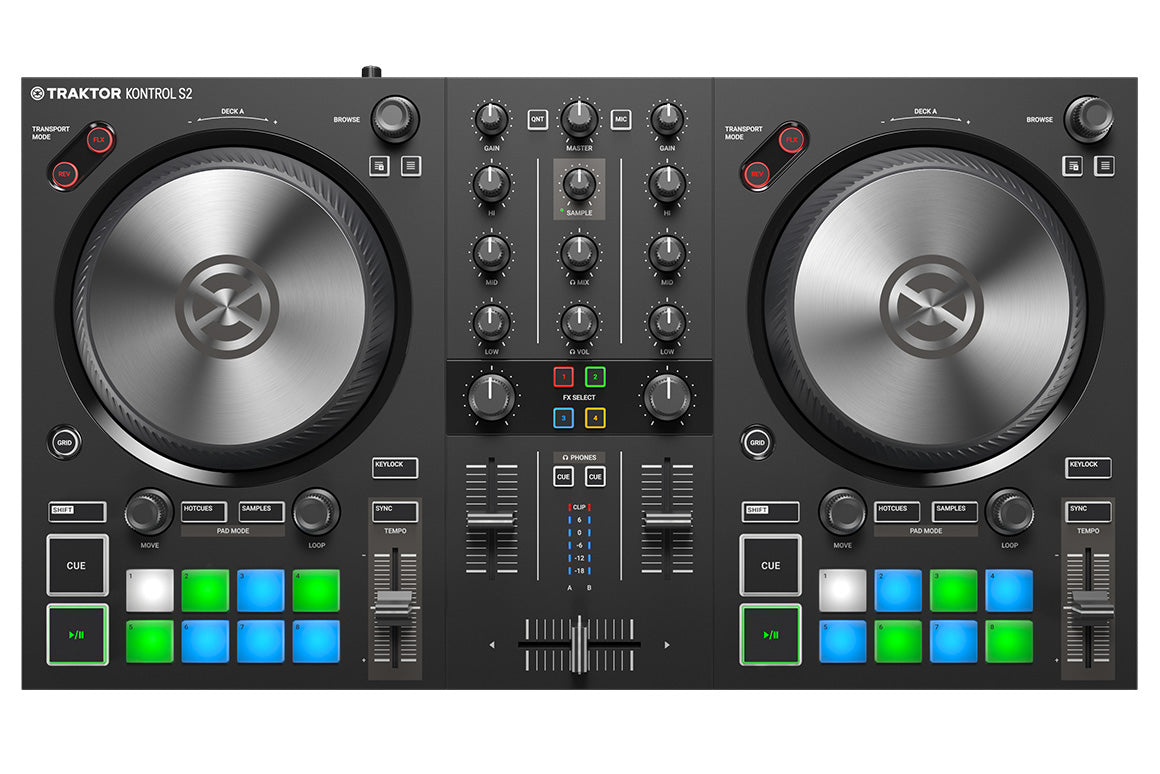 Traktor Kontrol S2 MK3 + Free Chroma Caps - DJ TechTools