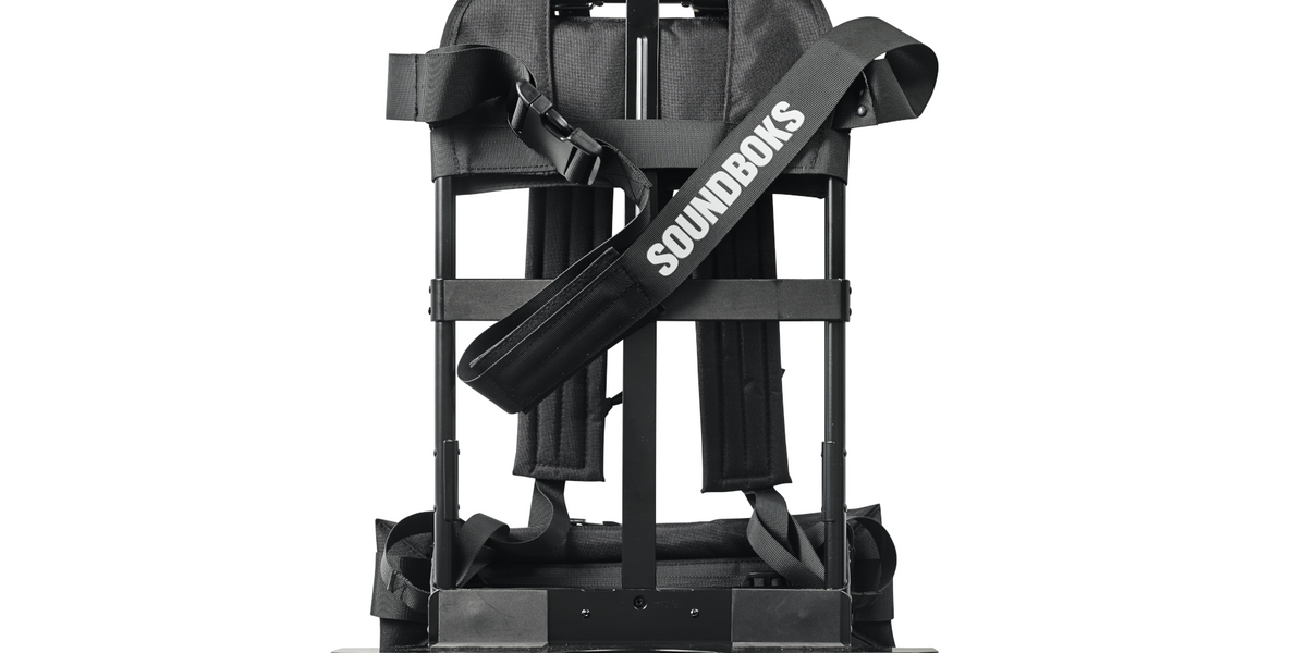 Soundboks backpack top