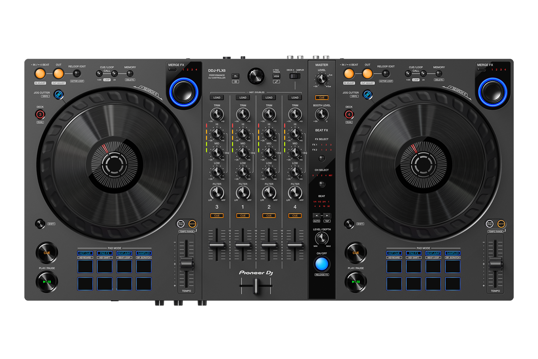 Pioneer DJ DDJ-FLX6-GT DJ Controller - DJ TechTools